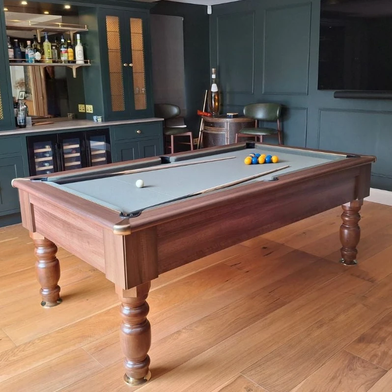 Montpellier Light Walnut Slate Pool Table - Home Pool Tables Direct - lwmont