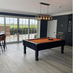 Fox Matt Black Slate Bed Pool Table - Home Pool Tables Direct - EF574D8C 5DCD 42A4 874B 7E8A9F0E140D