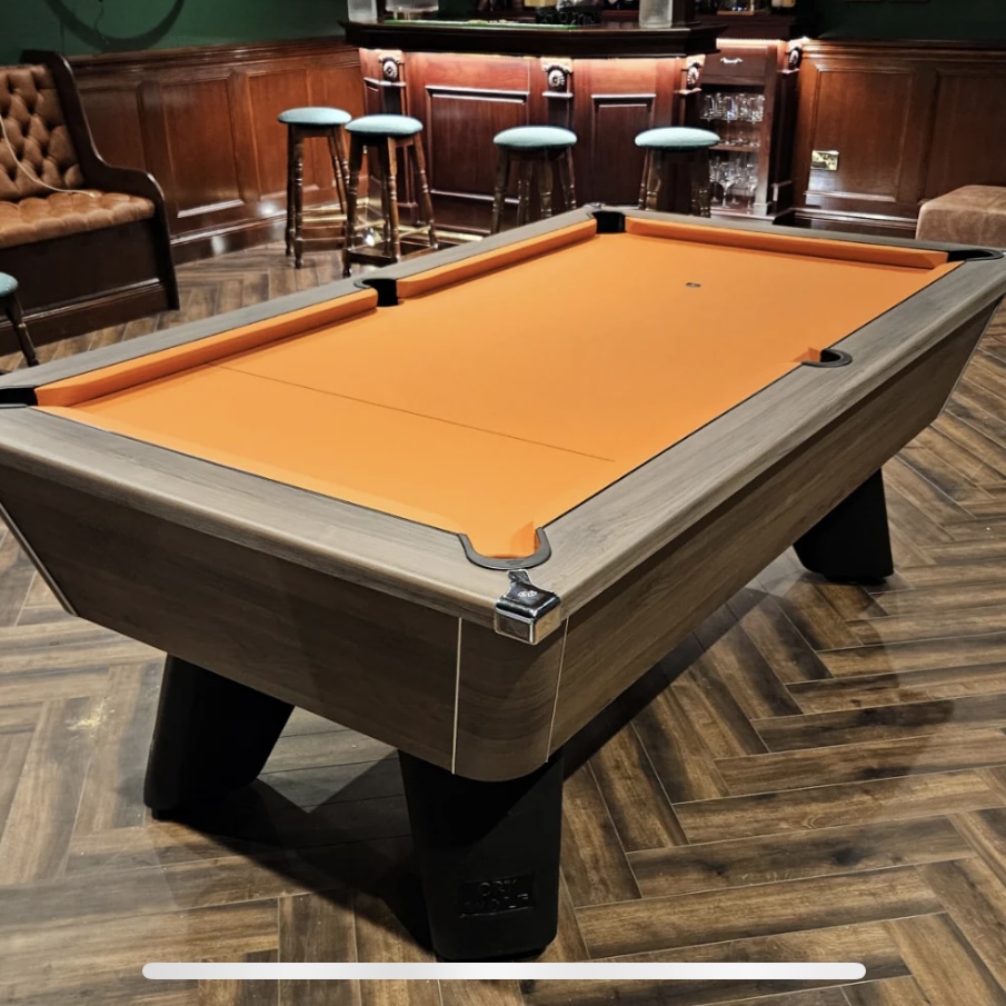 Light Walnut Wolf Slate Bed Pool Table - Home Pool Tables Direct - Screenshot